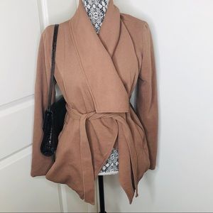 Blush Toned Wrap Jacket